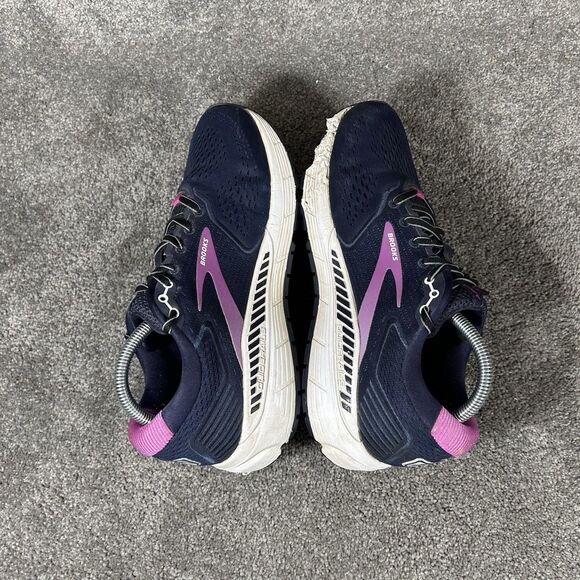 Brooks Ariel 20 1203151B491 Women’s Size 9.5 Blue Running Shoes Used No Insoles - Picture 8 of 13